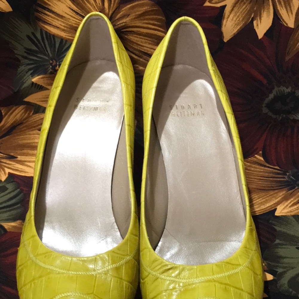 Stuart Weitzman peep toe heels - Picture 3 of 8